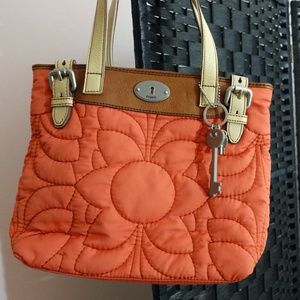 Coral Fossil Shoulder Bag